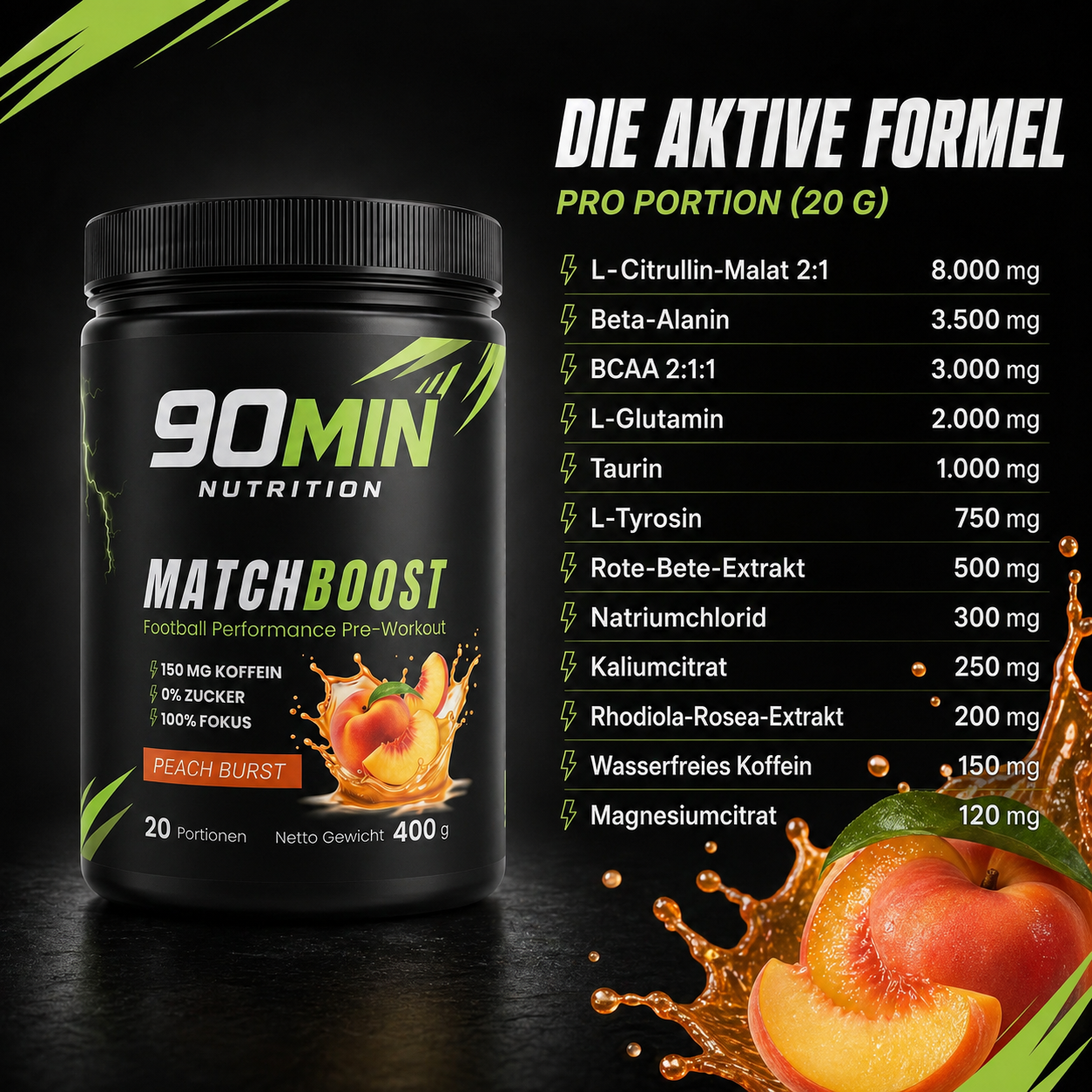 Matchboost™ Juicy Peach
