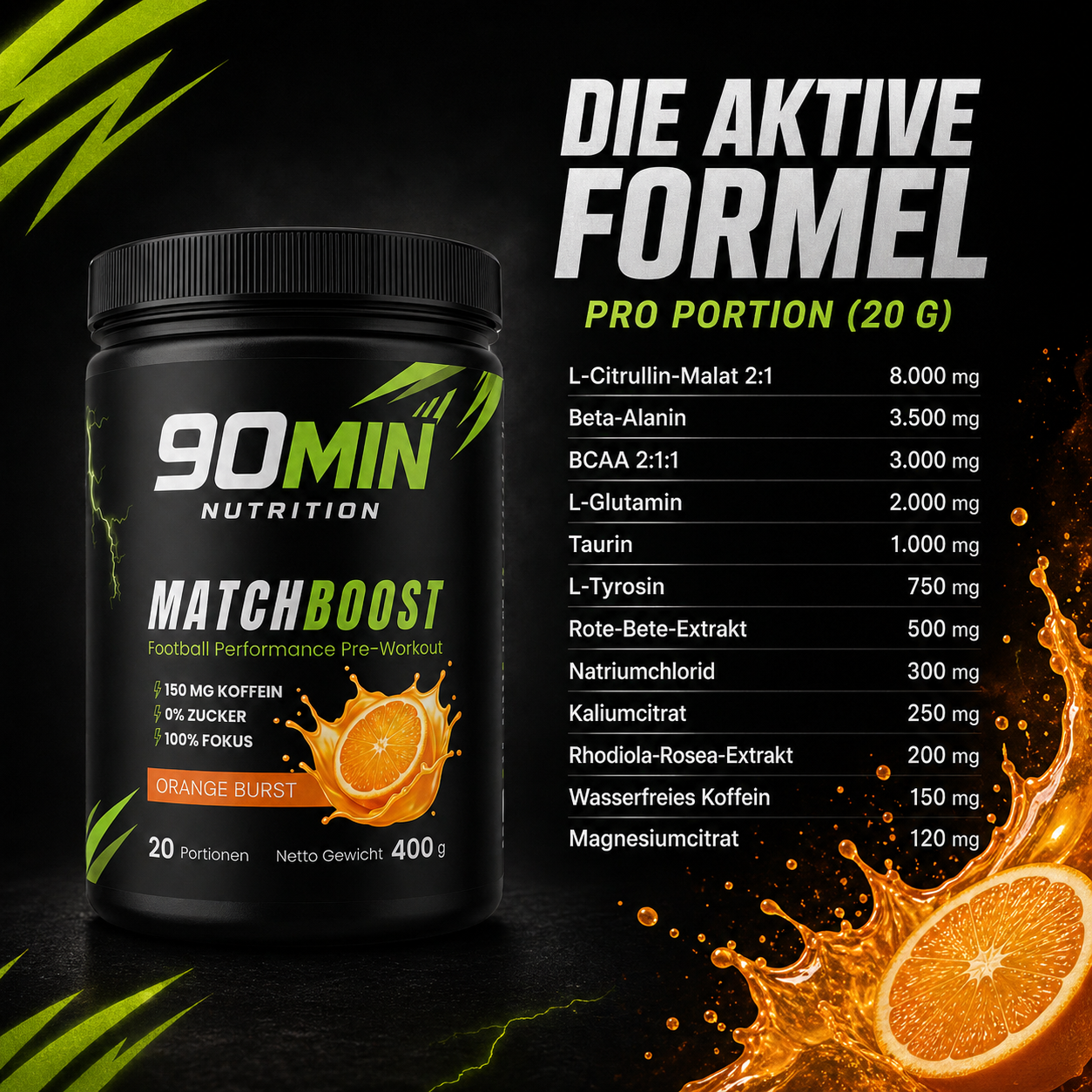 Matchboost™ Orange Blast