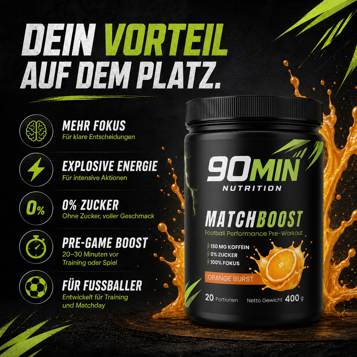 Matchboost™ Orange Blast